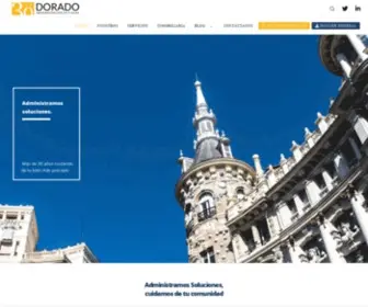 Doradoayg.es(Administración de Fincas en Madrid) Screenshot