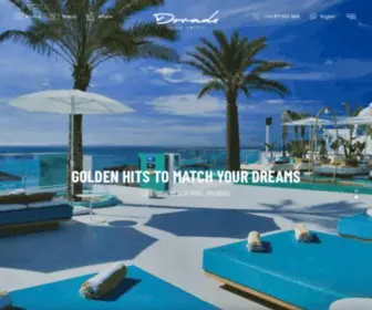 Doradoibiza.com(CONCEPT HOTEL GROUP IBIZA) Screenshot