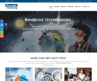 Doradolearning.com(Best eLearning Solutions company in India) Screenshot