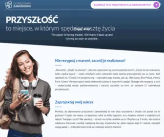 Doradzamyzawodowo.pl(Strona główna) Screenshot