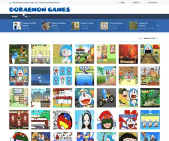 Doraemongames.me(Play Doraemon games online free) Screenshot