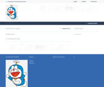 Doraemongames.org(Play Doraemon games online free) Screenshot