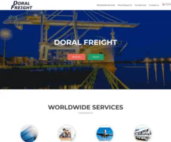 Doralfreight.com(Servicios de Mudanza) Screenshot