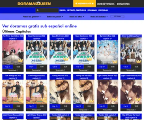 Doramasqueen.com(Ver doramas gratis sub español online) Screenshot