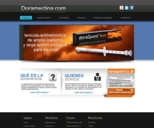 Doramectina.com(Agrovet Market Salud Animal) Screenshot