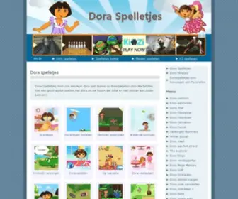 Doraspelletjes.com Screenshot