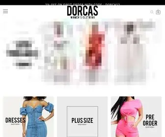 Dorcasusa.com(Women's Wholesale Apparel) Screenshot