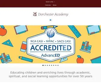 Dorchesteracademy.org(Dorchester Academy) Screenshot