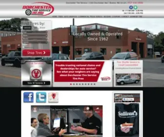 Dorchestertire.com(Dorchester Tire Service) Screenshot