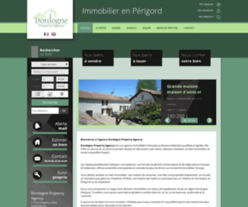 Dordognepropertyagency.com(和田顺绦新材料有限公司) Screenshot