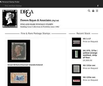 Doreenroyan.com(Fine and Rare Postage stamps) Screenshot