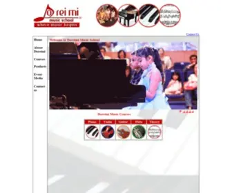 Doreimi.com.sg(Doreimi Music School) Screenshot