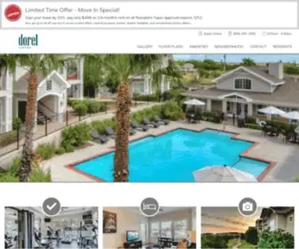 Dorellaredo.com(Apartments in Laredo) Screenshot