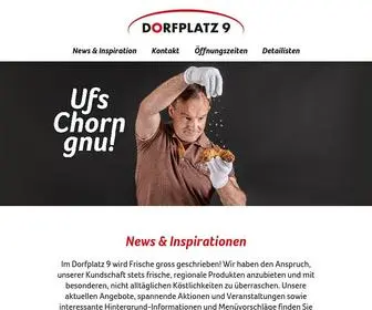 Dorfplatz9.ch(Die vier Detaillisten) Screenshot