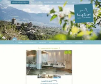 Dorftirol.com(Wissenswertes für Ihren Urlaub in Dorf Tirol bei Meran in Südtirol. Hotelverzeichnis) Screenshot