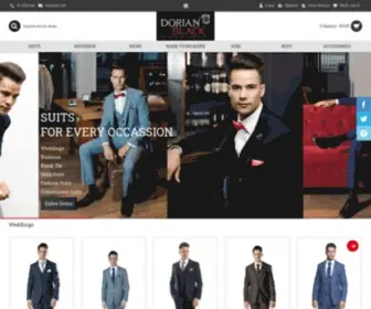 Dorianblack.ie(Men's Wedding Wear Hire) Screenshot
