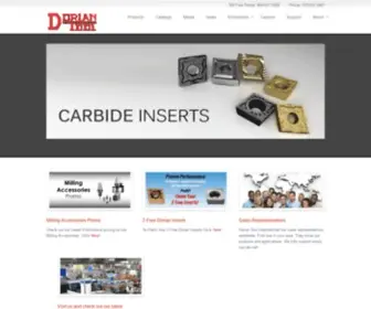 Doriantool.com(Dorian Tool International Incorporated) Screenshot