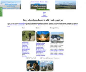 Doriat.com(Silk Road Tours) Screenshot