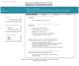 Dorier.fr(Benjamin Dorier) Screenshot