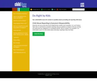 Dorightbykids.org(Do Right by Kids) Screenshot