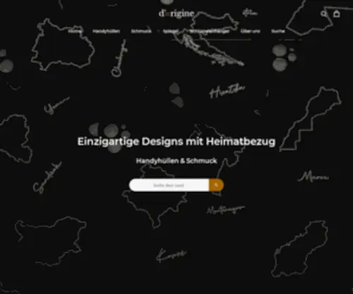 Dorigine.de(Handyhüllen und Ketten mit Heimatbezug) Screenshot