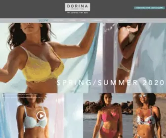 Dorina.com(ESSENTIAL TO SENSUAL INTIMATES) Screenshot