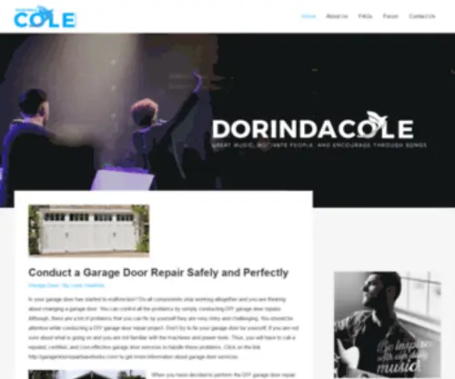 Dorindaclarkcole.net Screenshot