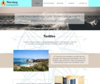 Doringbaai-Accommodation.co.za(Thornbay Accommodation) Screenshot