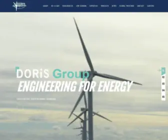 Doris-Engineering.com(Pushing the boundaries of energy production with integrated engineering) Screenshot