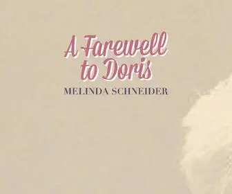 Dorisday.com.au(Melinda Schneider) Screenshot