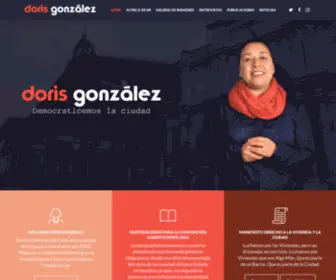 Dorisgonzalez.cl(Doris González) Screenshot