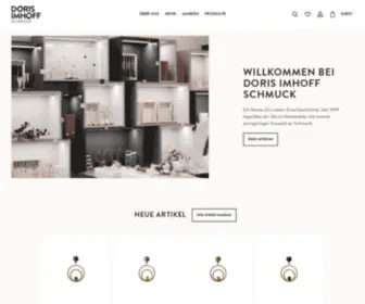 Dorisimhoff.de(Doris Imhoff Schmuck) Screenshot