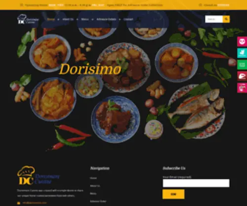 Dorisimore.com(Dorisimore Cuisine) Screenshot