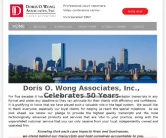 Doriswong.com(Wong Associates) Screenshot