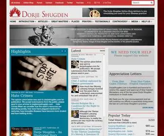 Dorjeshugden.com(Spreading Dharma Together) Screenshot