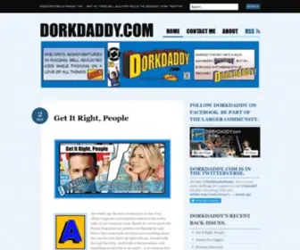 Dorkdaddy.com(Misadventures in raising two) Screenshot