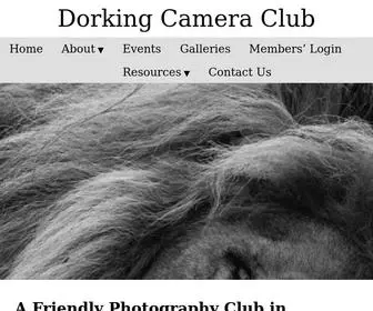 Dorkingcameraclub.co.uk(Dorking Camera Club) Screenshot