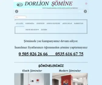 Dorlionsomine.com(Eskişehir Dorlion Şömine) Screenshot