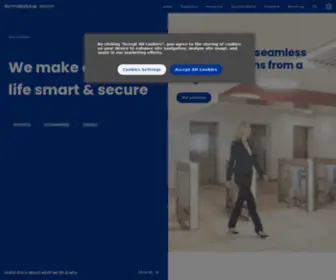Dorma.com(The trusted partner for smart and secure access solutions) Screenshot