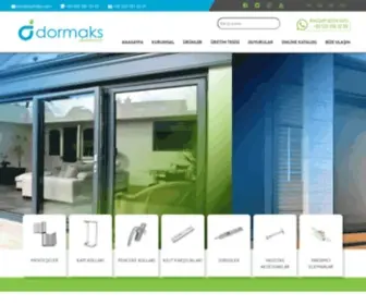 Dormaks.com(DORMAKS ALÜMİNYUM DOĞRAMA AKSESUARLARI) Screenshot