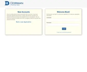 Dormanaccounts.com(Dorman Trading) Screenshot