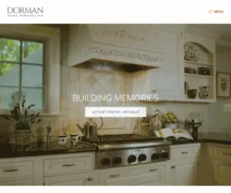 Dormanhomeremodeling.com(Dorman Home Remodeling) Screenshot