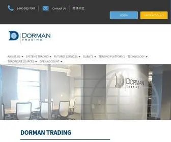 Dormantrading.com(Dorman Trading) Screenshot