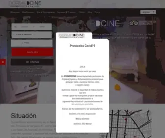 Dormirdcine.com(Reserva hotel en Madrid y Alicante) Screenshot