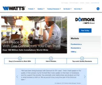 Dormont.com(Watts Brands) Screenshot