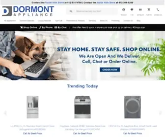 Dormontappliance.com(Dormontappliance) Screenshot