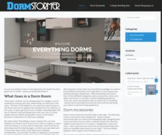 Dormstormer.com(Dorm Stormer) Screenshot