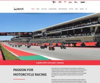 Dorna.com(PASSION FOR MOTORCYLE RACING) Screenshot