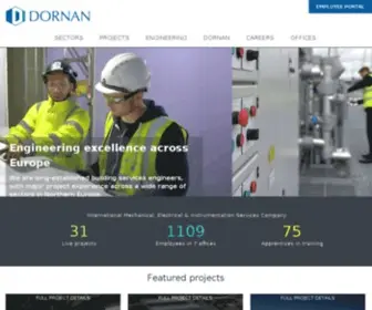 Dornan.ie(Engineering Excellence Across Europe) Screenshot