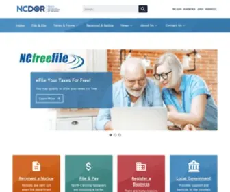 Dornc.com(The NCDOR) Screenshot